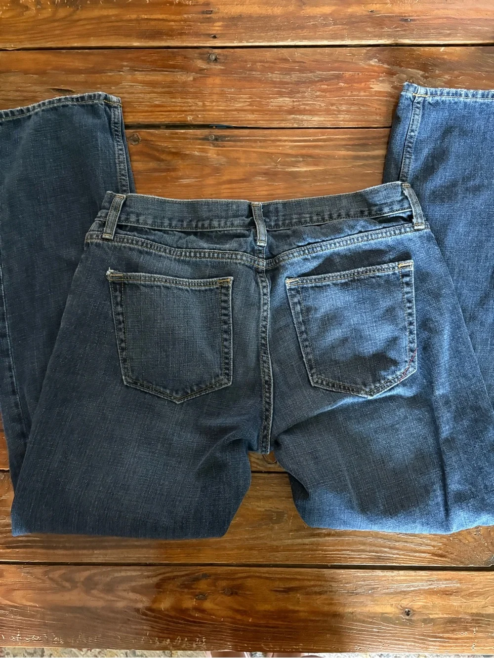 Banana Republic Dark Blue Straight Jeans